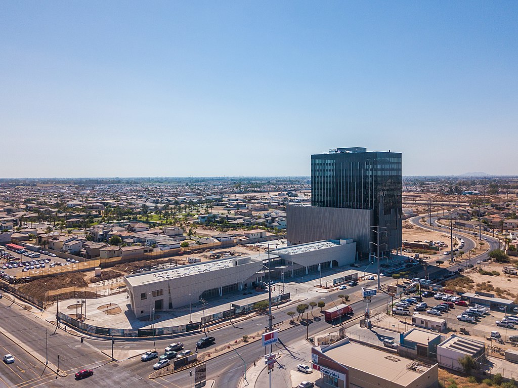 Vista panorámica de Mexicali