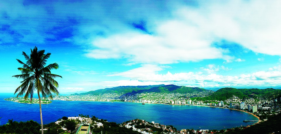Vista panorámica de Acapulco