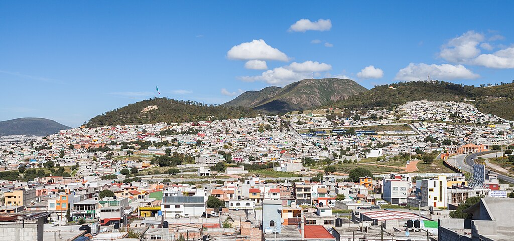Vista panorámica de Pachuca