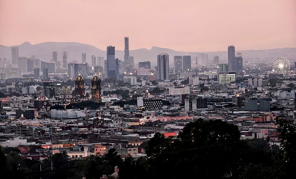 Vista panorámica de Puebla de Zaragoza
