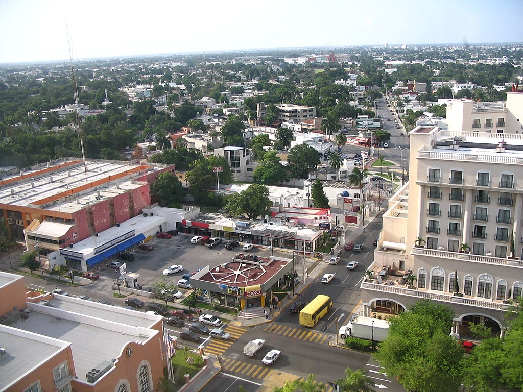 Vista panorámica de Mérida