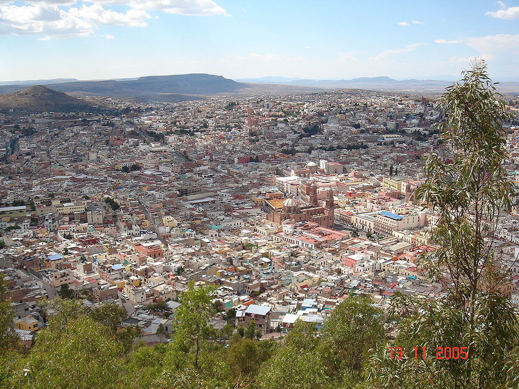 Vista panorámica de Zacatecas